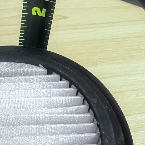 Round Replacement 2 Air Filters Air Compressor or Aeration System Patent 5178760 - Picture 5 of 7